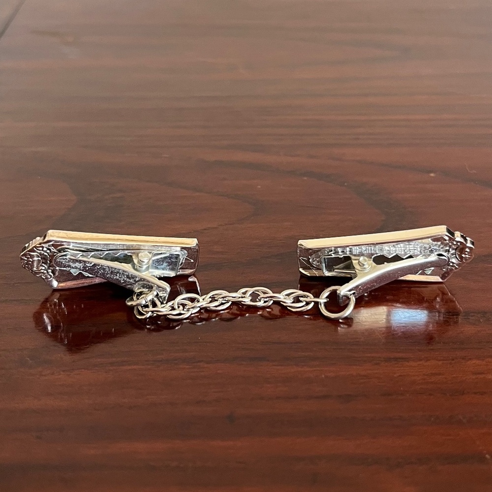 Scarf Clip / Dress Cinch / Antique Spoon Jewelry - Picture 4 of 5